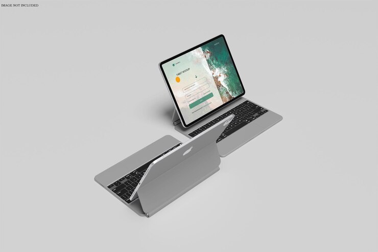 Mockup de la tableta