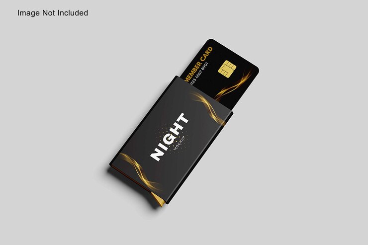 PSD mockup de la tarjeta de la horda