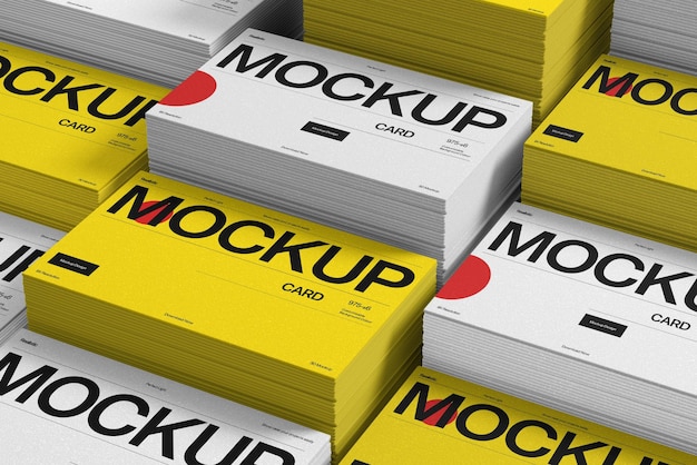 Mockup de tarjeta de marca con edición completa