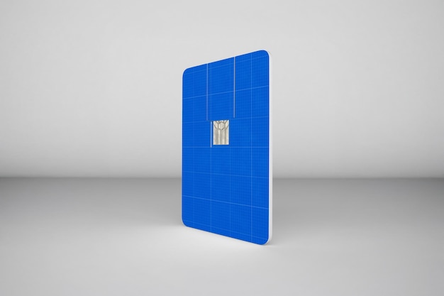 Mockup de la tarjeta SIM