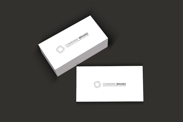 Mockup de la tarjeta de visita de PSD