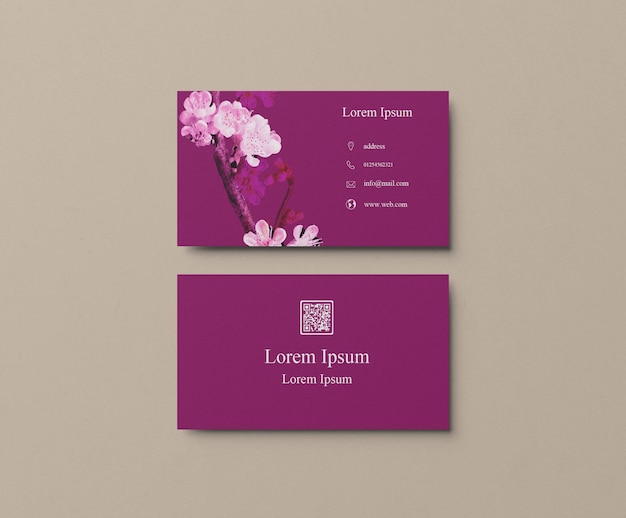 Mockup de tarjeta de visita Vol3 por Anthony Boyd Gráficos