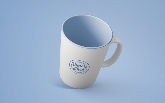 Mockup de taza de café para merchandising