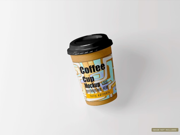 Mockup de taza de café perfecto para la marca y el diseño de productos