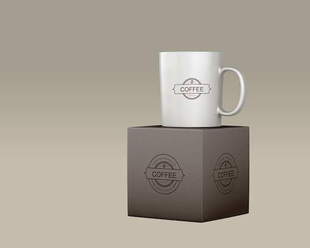 Mockup de taza de café