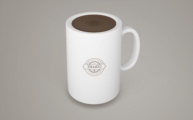 Mockup tazza di caffè per il merchandising