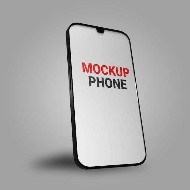 Mockup-Telefon