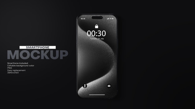 Mockup de teléfono inteligente
