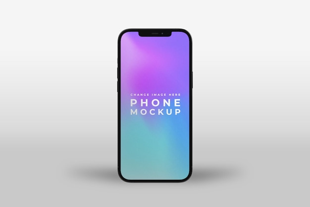 Mockup del teléfono