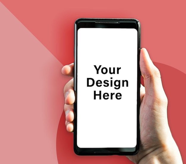 PSD mockup del teléfono