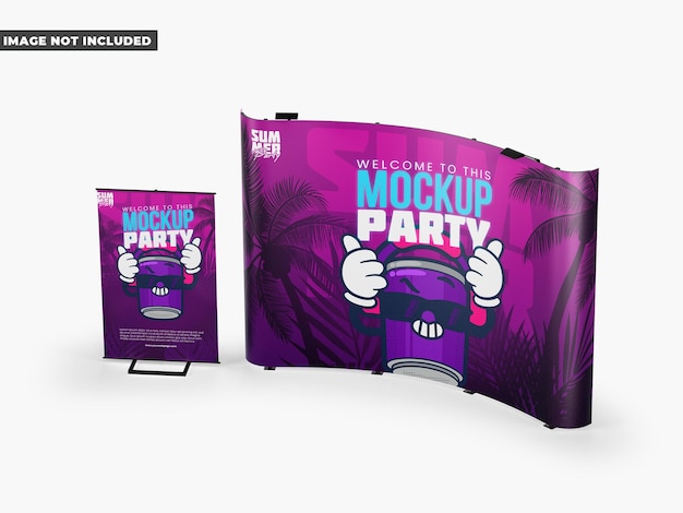 Mockup del telón de fondo
