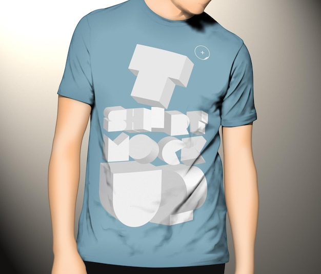 Mockup de texto en 3D