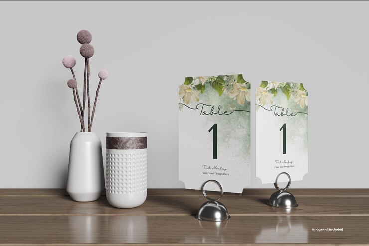 PSD mockup de la tienda de mesa
