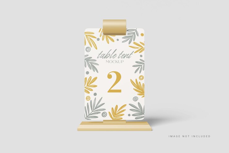 PSD mockup de la tienda de mesa