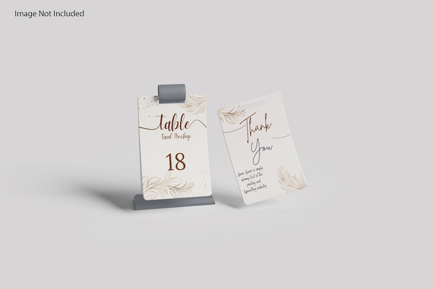 Mockup de la tienda de mesa