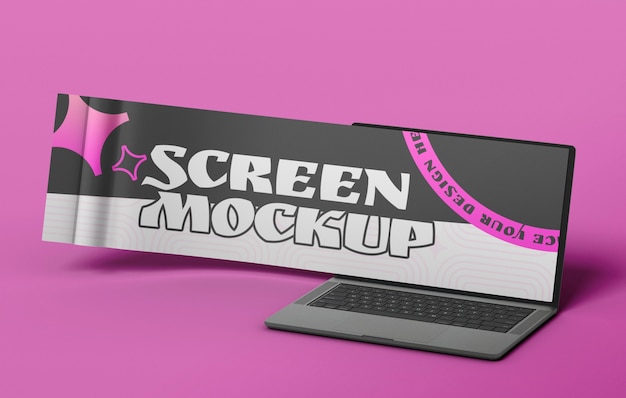 Mockup tiket elektronik online