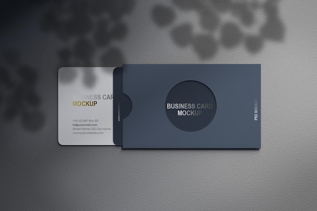 Mockup titolare e carta