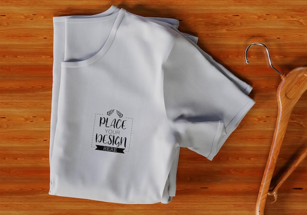 Mockup Tshirt per la pubblicità 3d rendering PSD