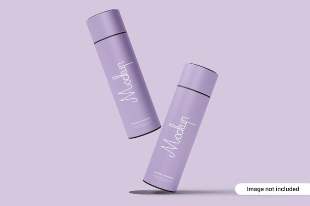 Mockup de Tumbler Minimalista (en inglés)