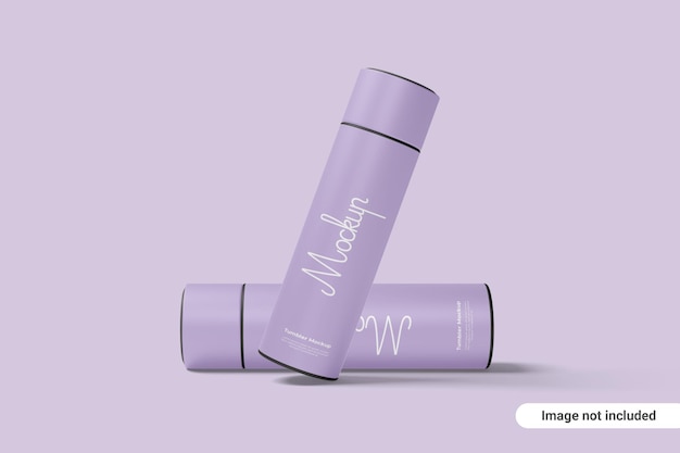 Mockup de Tumbler Minimalista (en inglés)