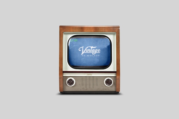 Mockup TV Vintage