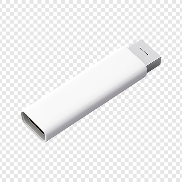 PSD mockup de unidad flash usb minimalista