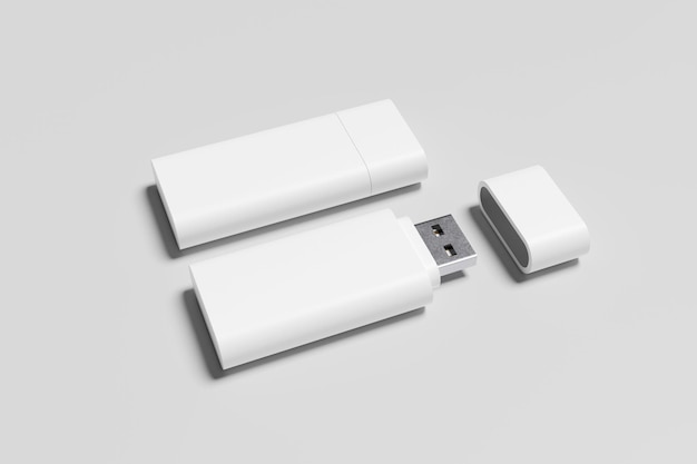 Mockup de la unidad Flash