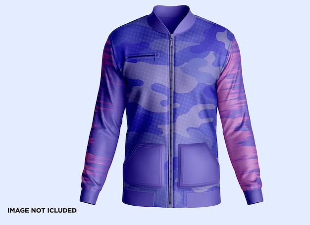 mockup uomo bomber