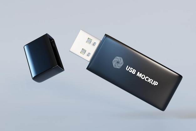 PSD mockup de la usb