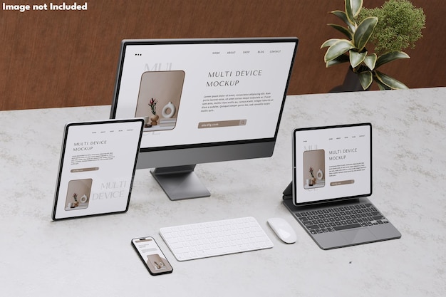 Mockup para varios dispositivos