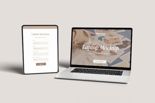 Mockup para varios dispositivos