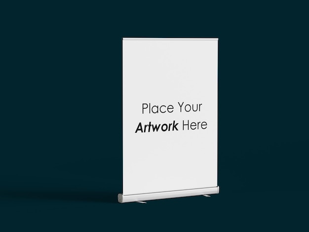 Mockup-Vorlage für Außenwerbung