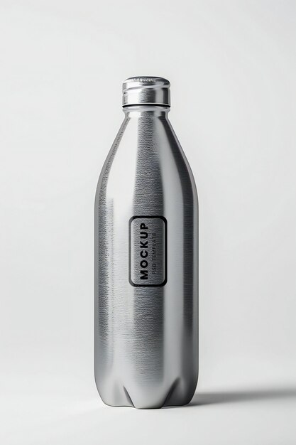 Mockup-wasserflasche