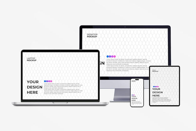 Mockups für mehrere responsive Geräte