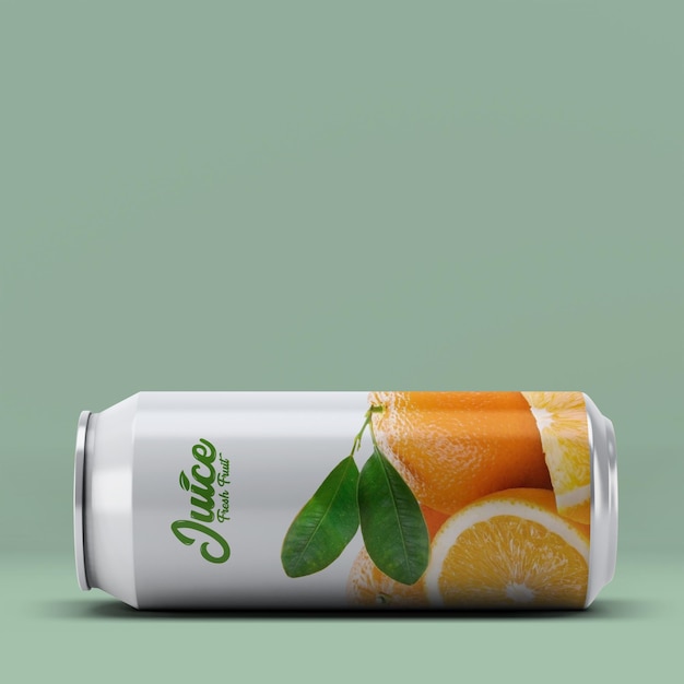 Mockups de latas