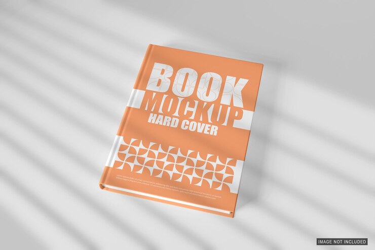 Mockups de libros PSD objeto inteligente completamente editable con sombra