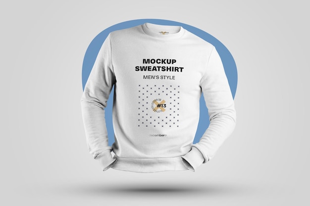 Mockups Sweat-shirt 3D pour homme