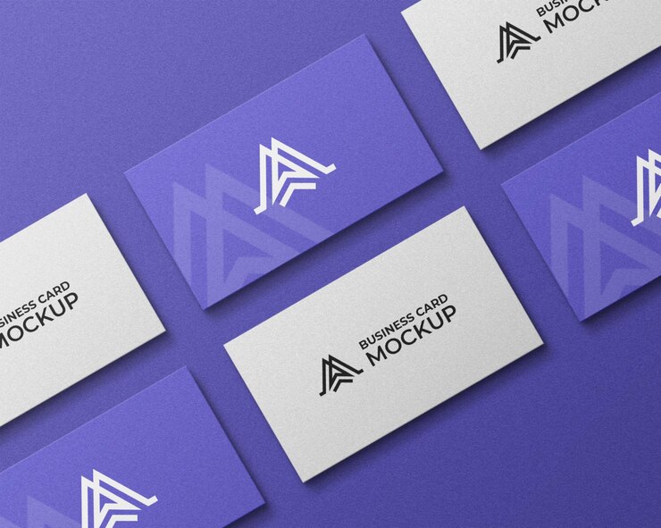 Mockups de tarjetas de visita