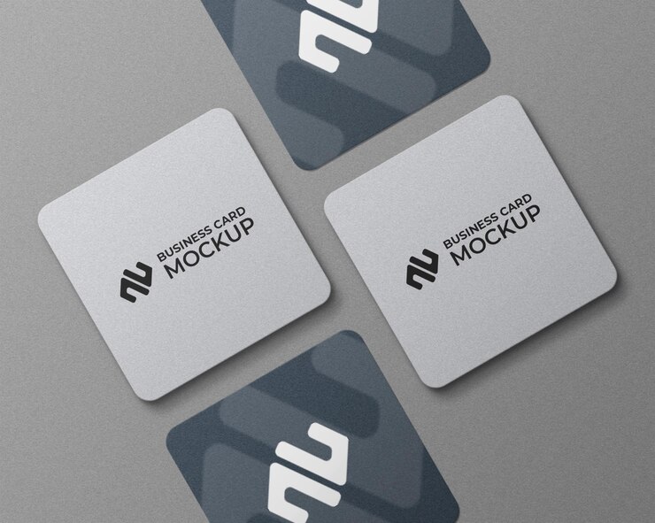 Mockups de tarjetas de visita