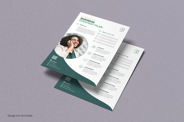 Mockups de volantes