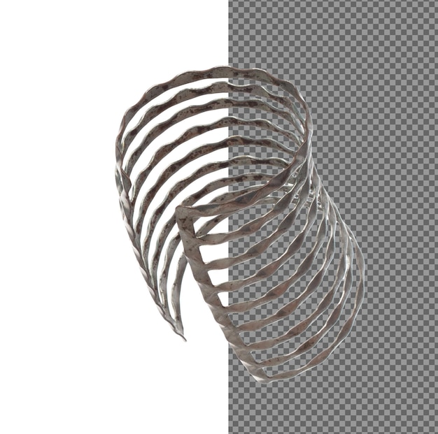 La moda de la pulsera de plata con un hermoso detalle de trabajo es el valor de la pulsara de metal de plata de lujo es la tendencia de la moda y volar en el aire fondo blanco aislado