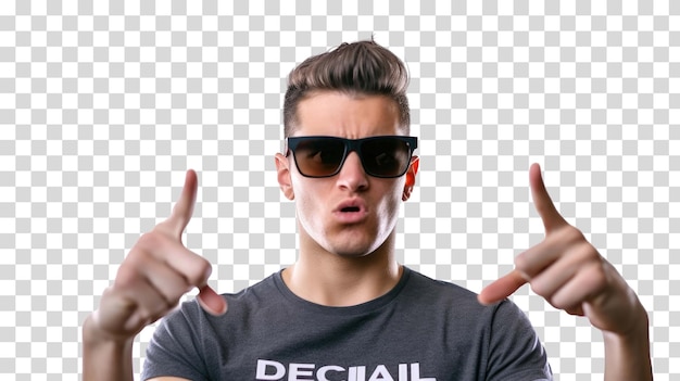 PSD mode masculine png sur fond transparent