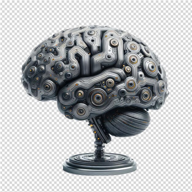 PSD a model of a brain with a brain on it