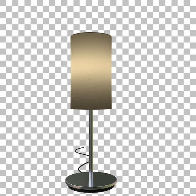 Modelación 3D de la lámpara de escritorio