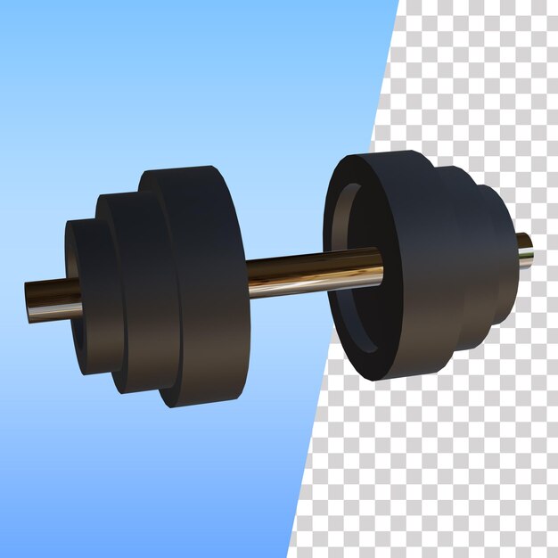 Modelado de iconos 3D con barra negra