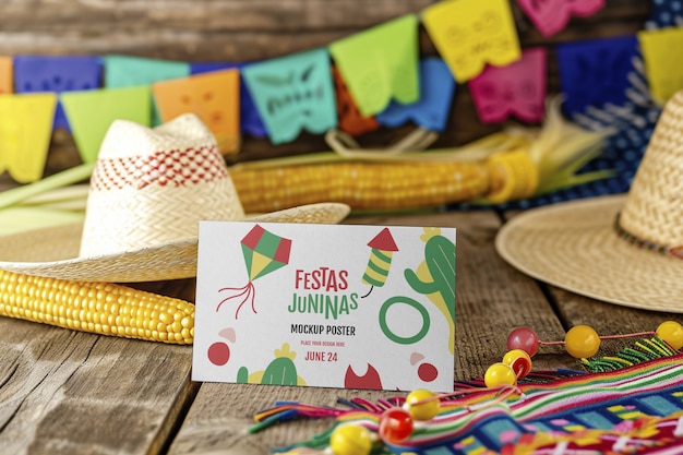 PSD modelagem da celebração da festa junina