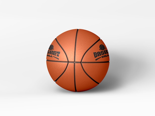 Modelagem de marca de logotipo de basquete