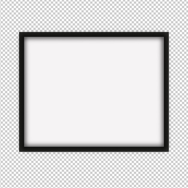 PSD modelagem de quadro de imagem horizontal psd