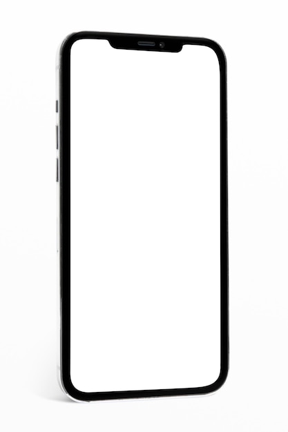 Modelagem de tela de smartphone psd tecnologia inovadora do futuro