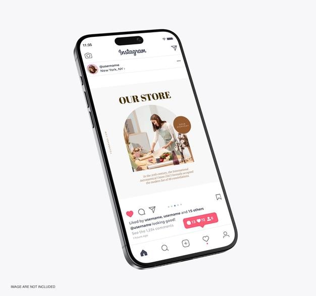Modelagem de telefone móvel para redes sociais